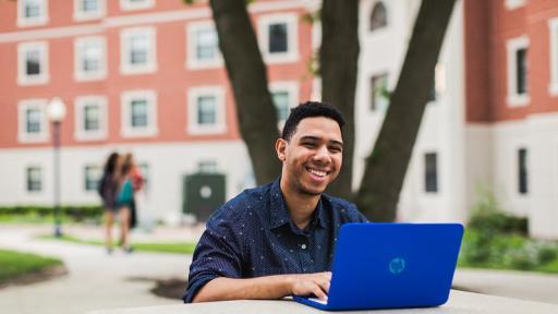 North Central College student